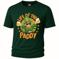 Funny St Patricks Day Life Of The Paddy Leprechaun With Beers Performance Shirt