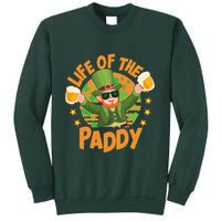 Funny St Patricks Day Life Of The Paddy Leprechaun With Beers Sweatshirt