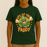Funny St Patricks Day Life Of The Paddy Leprechaun With Beers T-Shirt