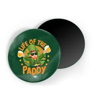Funny St Patricks Day Life Of The Paddy Leprechaun With Beers Magnet