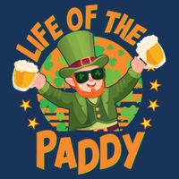 Funny St Patricks Day Life Of The Paddy Leprechaun With Beers Infant Baby Jersey Bodysuit