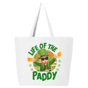 Funny St Patricks Day Life Of The Paddy Leprechaun With Beers 25L Jumbo Tote