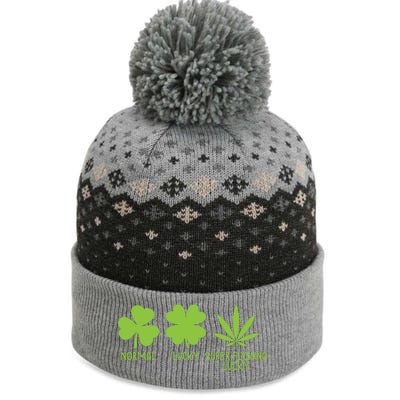 Funny St. PatrickS Day Weed The Baniff Cuffed Pom Beanie