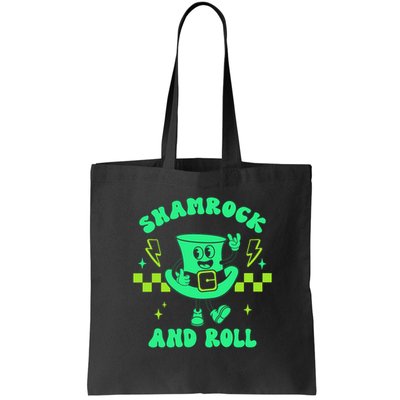 Funny St Patricks Day Shamrock and Roll Bag