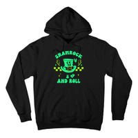 Funny St Patricks Day Shamrock and Roll Tall Hoodie