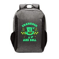 Funny St Patricks Day Shamrock and Roll Vector Backpack