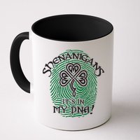 Funny St Patrick's Day Shenanigans It's In My DNA Fingerprint Mug