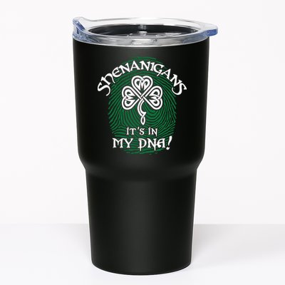Funny St Patrick's Day Shenanigans It's In My DNA Fingerprint Tumbler