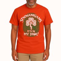Funny St Patrick's Day Shenanigans It's In My DNA Fingerprint Tall T-Shirt