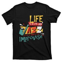 Funny Sax Player Gifts Jazz Music Saxophone T-Shirt