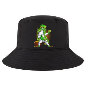 Funny St Patricks Dabbing Leprechaun Unicorn Cool Comfort Performance Bucket Hat