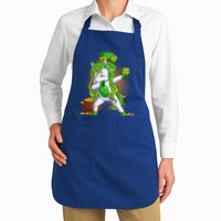 Funny St Patricks Dabbing Leprechaun Unicorn Apron