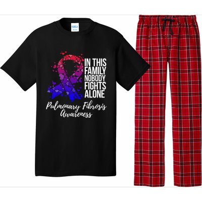 Family Support Pulmonary Fibrosis Awareness Gift Pajama Set