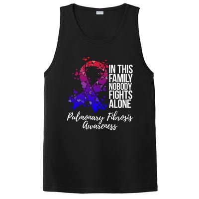 Family Support Pulmonary Fibrosis Awareness Gift PosiCharge Competitor Tank