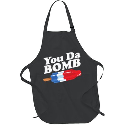 Funny Summer Popsicle Pop Retro You Da Bomb 80's Gift Apron
