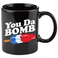 Funny Summer Popsicle Pop Retro You Da Bomb 80's Gift 11oz C Handle Ceramic Mug