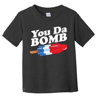 Funny Summer Popsicle Pop Retro You Da Bomb 80's Gift Toddler T-Shirt