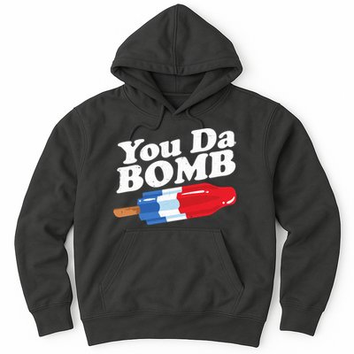 Funny Summer Popsicle Pop Retro You Da Bomb 80's Gift Hoodie