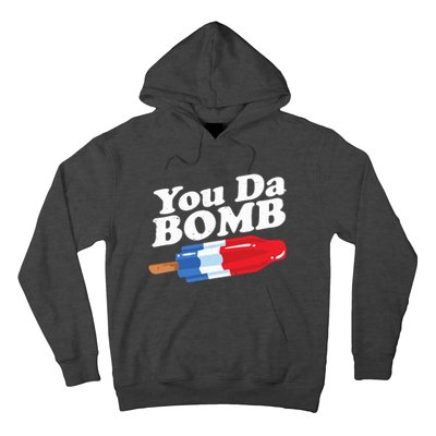 Funny Summer Popsicle Pop Retro You Da Bomb 80's Gift Hoodie