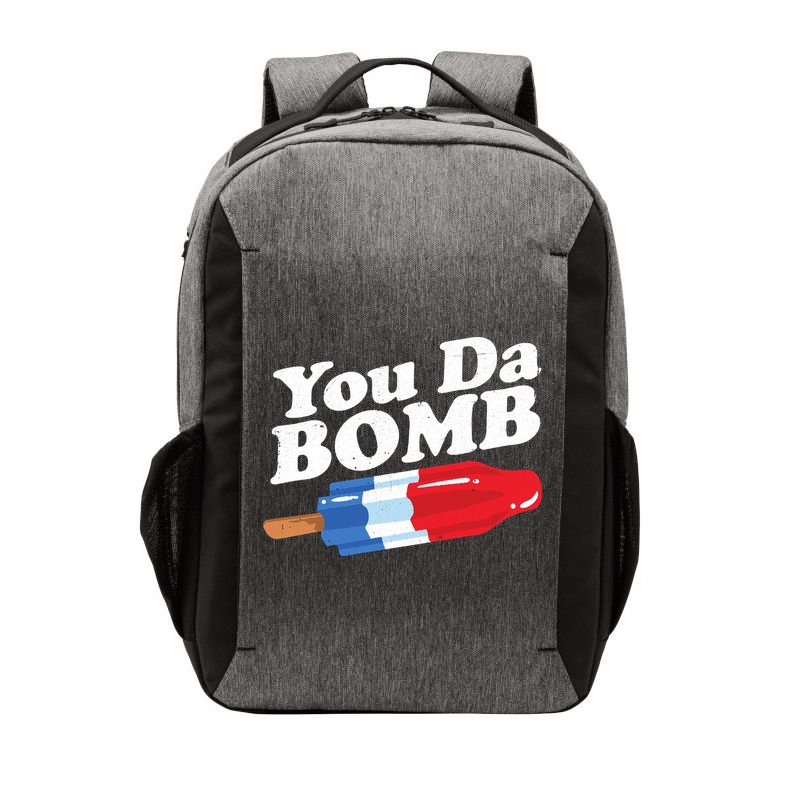 Funny Summer Popsicle Pop Retro You Da Bomb 80's Gift Vector Backpack