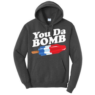 Funny Summer Popsicle Pop Retro You Da Bomb 80's Gift Tall Hoodie