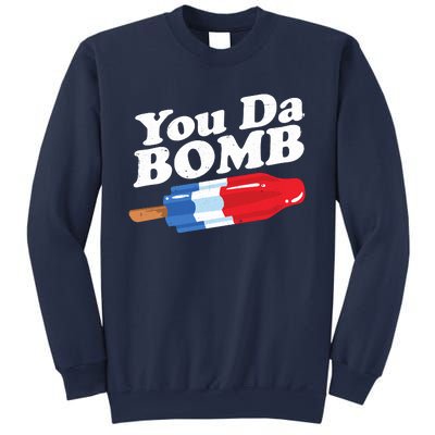 Funny Summer Popsicle Pop Retro You Da Bomb 80's Gift Sweatshirt