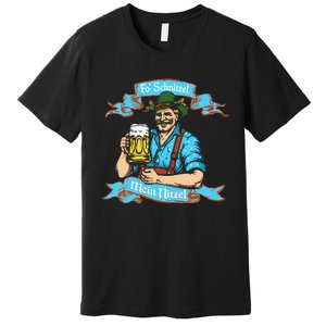 Fo Snitzel Prost German Oktoberfest Premium T-Shirt