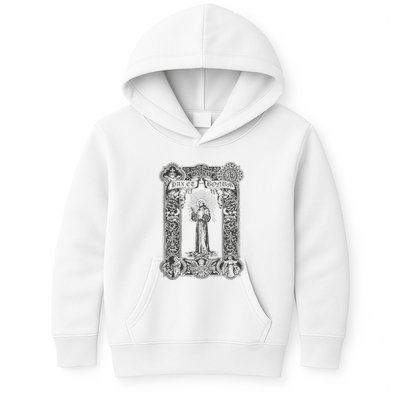 Franciscan Spirituality Pax Et Bonum St Francis Of Assisi Kids Hoodie