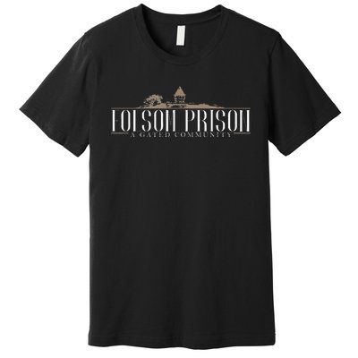 Folsom State Prison Prison State Correctional Warden Premium T-Shirt