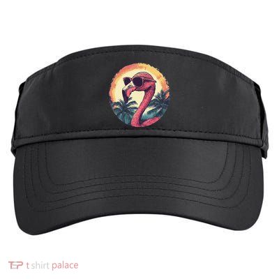 Flamingo Sunglasses Palm Tree Beach Gift Adult Drive Performance Visor