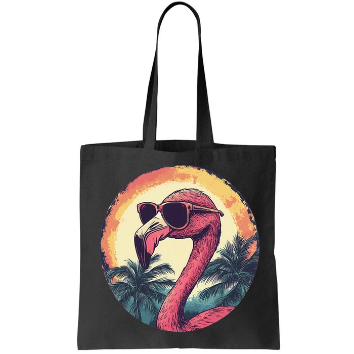 Flamingo Sunglasses Palm Tree Beach Gift Bag