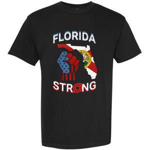 Florida Strong Pride Support Floridians Florida Flag Garment-Dyed Heavyweight T-Shirt