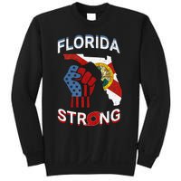 Florida Strong Pride Support Floridians Florida Flag Sweatshirt