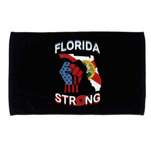 Florida Strong Pride Support Floridians Florida Flag Microfiber Hand Towel