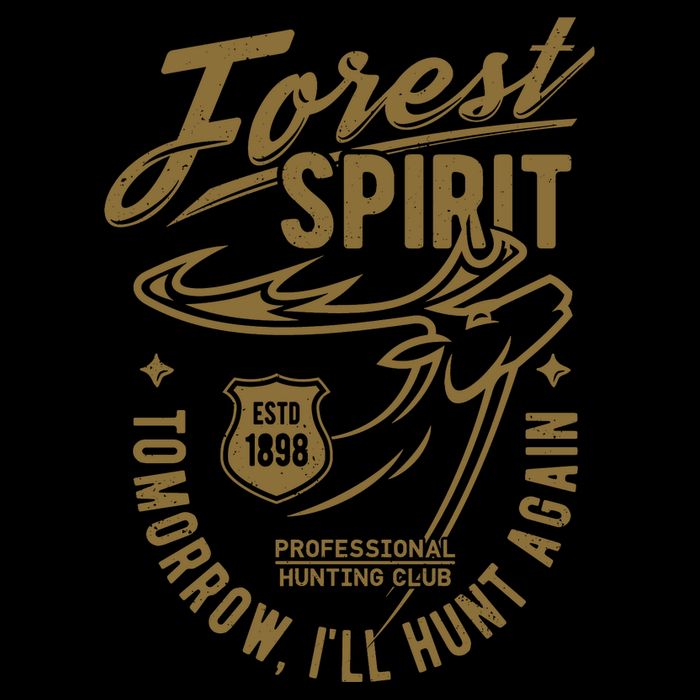 Forest Spirit Professional Hunting Club Tomorrow I'll Hunt Again Impact Tech Backpack
