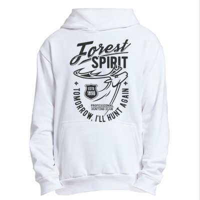 Forest Spirit Professional Hunting Club Tomorrow I'll Hunt Again Urban Pullover Hoodie