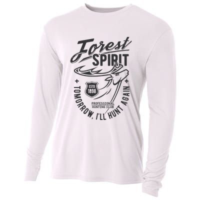 Forest Spirit Professional Hunting Club Tomorrow I'll Hunt Again Cooling Performance Long Sleeve Crew