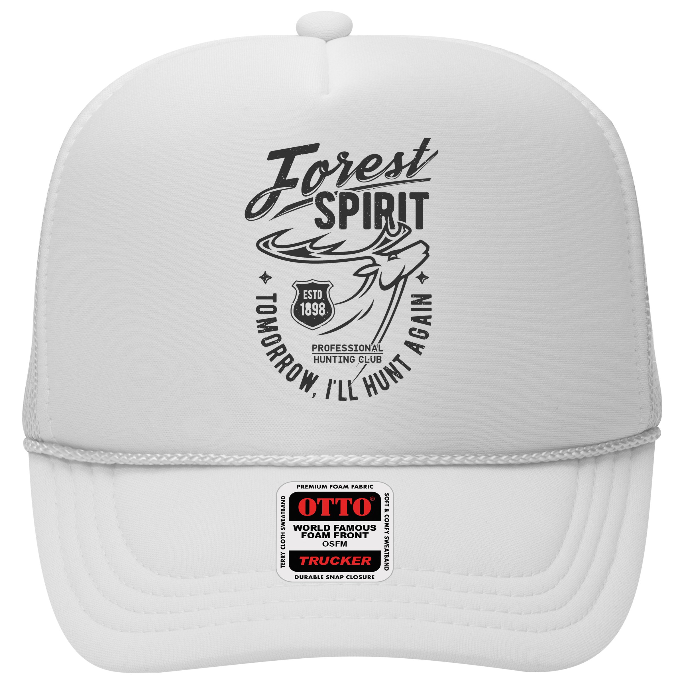 Forest Spirit Professional Hunting Club Tomorrow I'll Hunt Again Hat