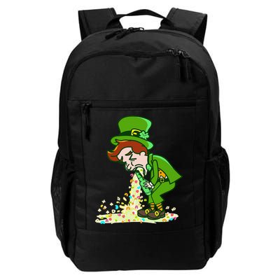 Funny St Patricks Day Leprechaun Shamrock Pattys Day Party Backpack