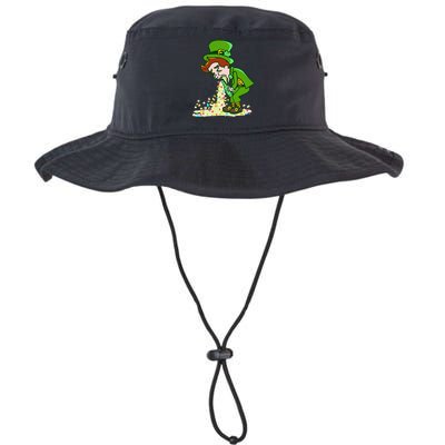 Funny St Patricks Day Leprechaun Shamrock Pattys Day Party Bucket Hat