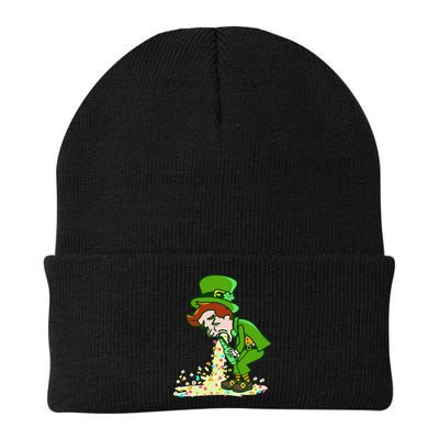 Funny St Patricks Day Leprechaun Shamrock Pattys Day Party Beanie