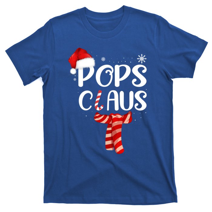 Funny Santa Pops Claus Christmas Family Matching Pajama Gift T-Shirt