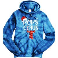 Funny Santa Pops Claus Christmas Family Matching Pajama Gift Tie Dye Hoodie