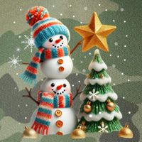 Funny Snowmen Putting Up Christmas Tree Legacy Tie Dye Trucker Hat