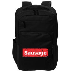 Funny Sausage Pizza Impact Tech Backpack