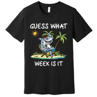 Funny shark party beach guess what week is it Lover shark Premium T-Shirt