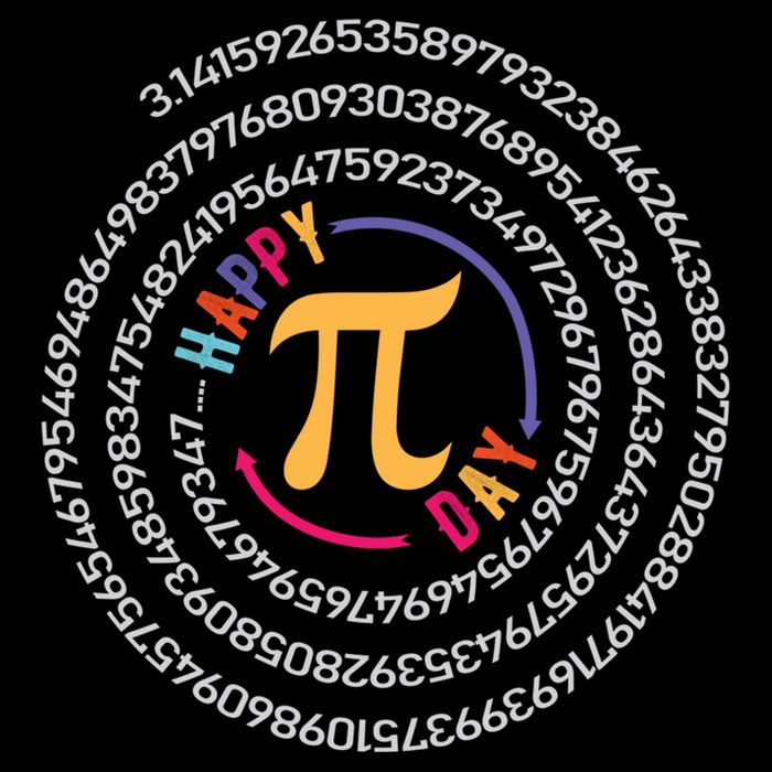 Funny Spiral Pi Numbers Mathematics Love Math Happy Pi Day Meaningful Gift Daily Commute Backpack