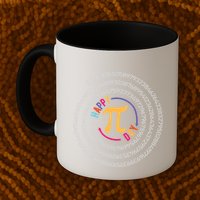 Funny Spiral Pi Numbers Mathematics Love Math Happy Pi Day Meaningful Gift Coffee Mug