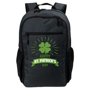 Funny St Patricks Day Shamrock Gift Daily Commute Backpack