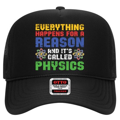 Funny Scientist Physics Teacher Science Physicist Physics Gift Trucker Hat